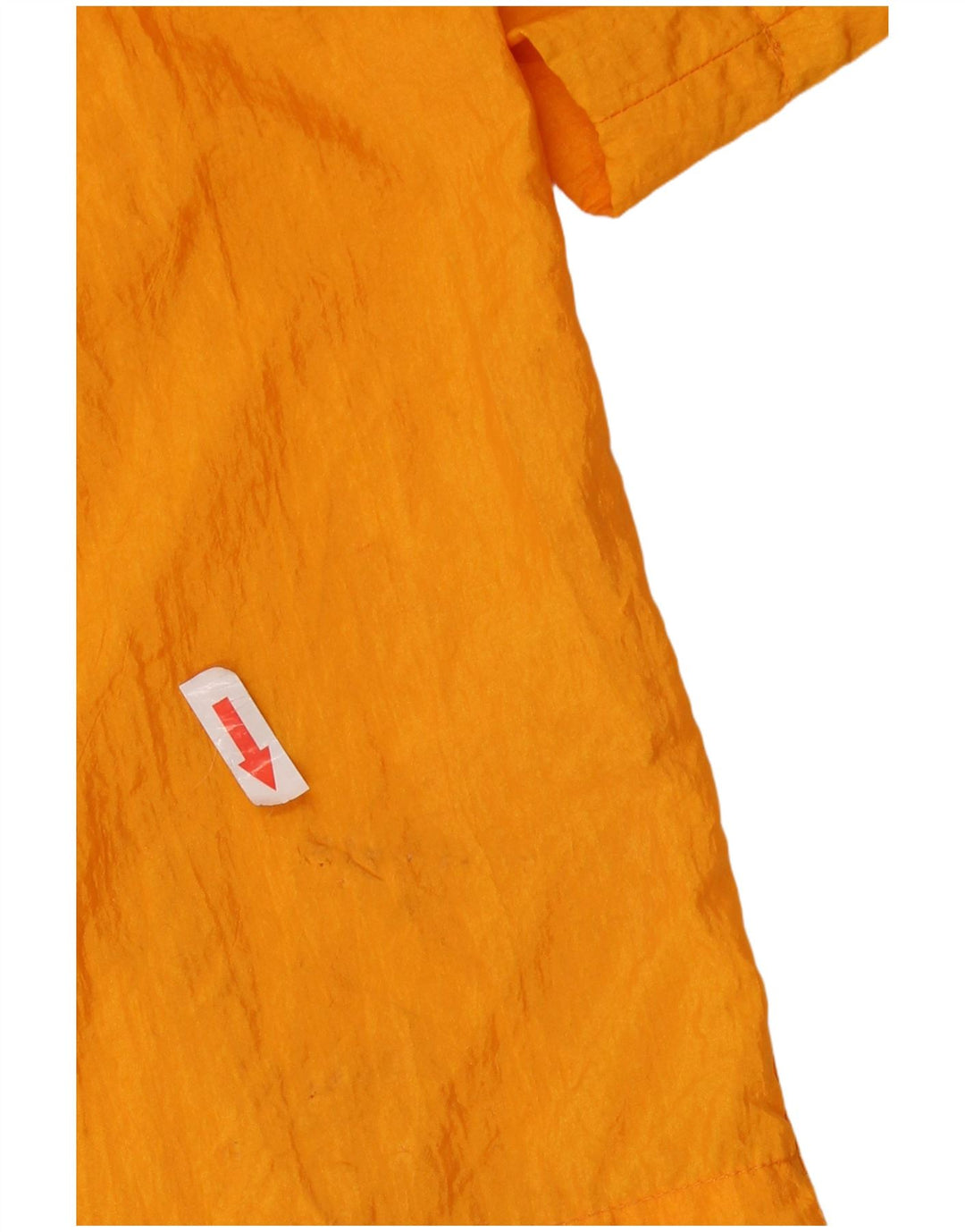 KRIZIA Womens Oversized Hooded Raincoat IT 40 Small Orange Polyamide