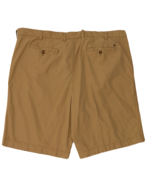 Tommy Hilfiger Mens Chino Shorts W42 2XL Beige Cotton