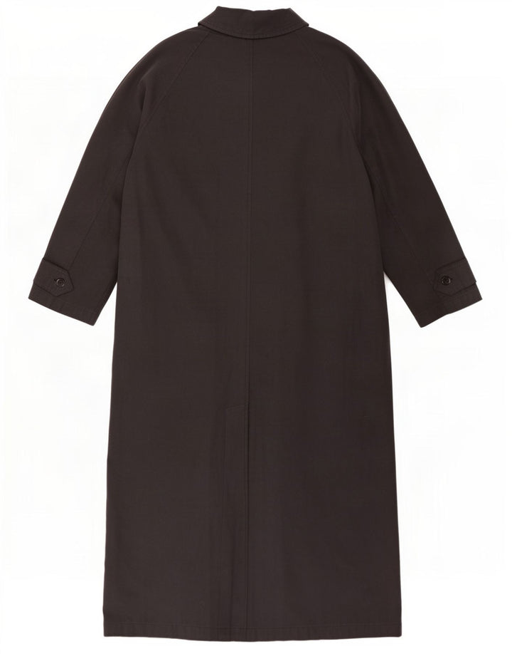 Hobbs Womens Oversized Trench Coat UK 10 Small Navy Blue Polyester