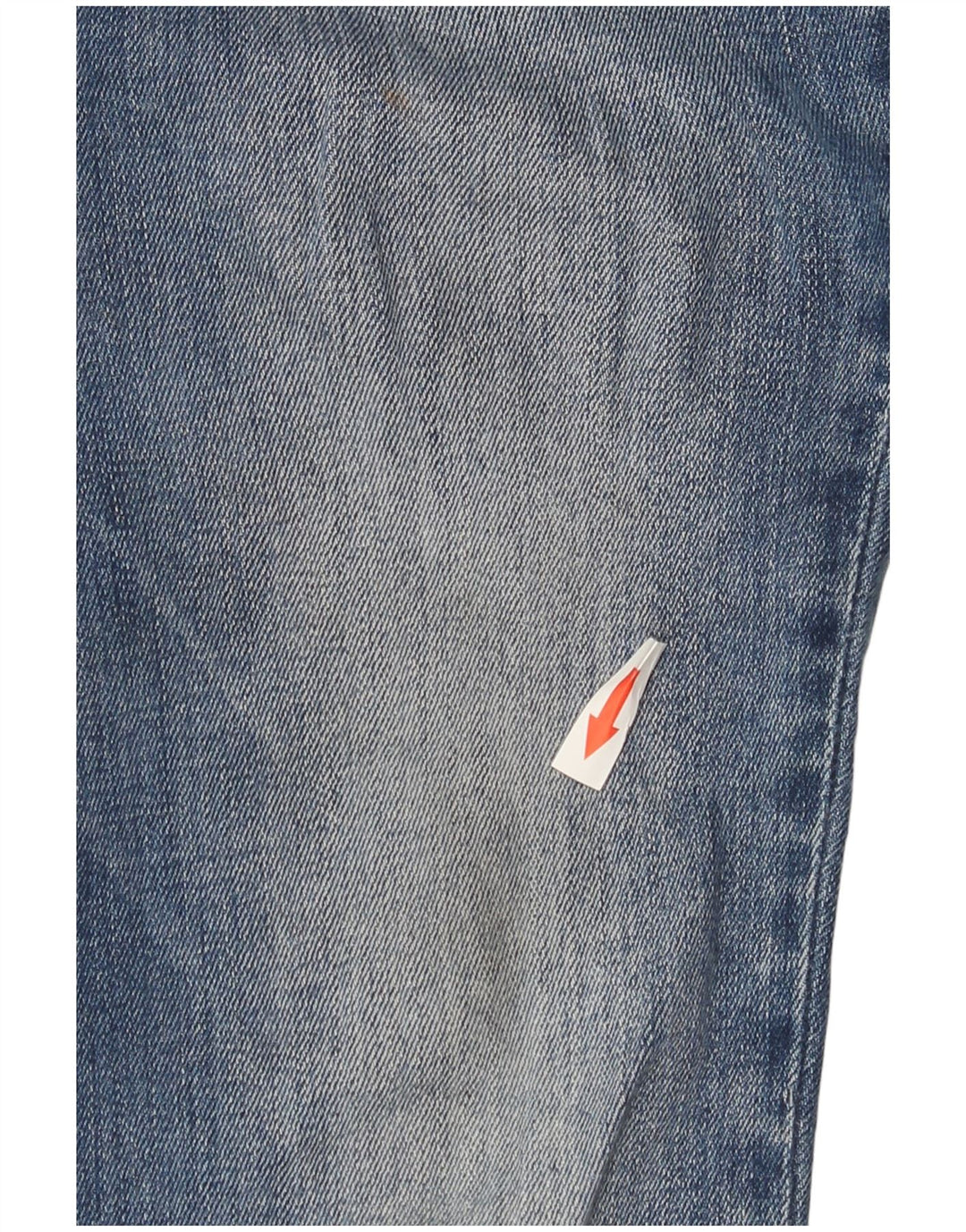 Levi's Womens Slim Jeans W31 L34 Blue Cotton