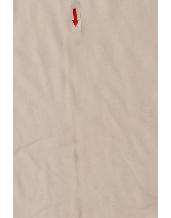 Under Armour Mens Heat Gear Graphic Vest Top Medium White Cotton