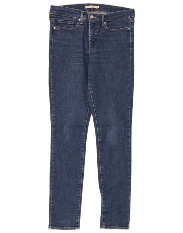 Levi's Womens 311 Shaping Skinny Jeans W30 L32 Blue Cotton