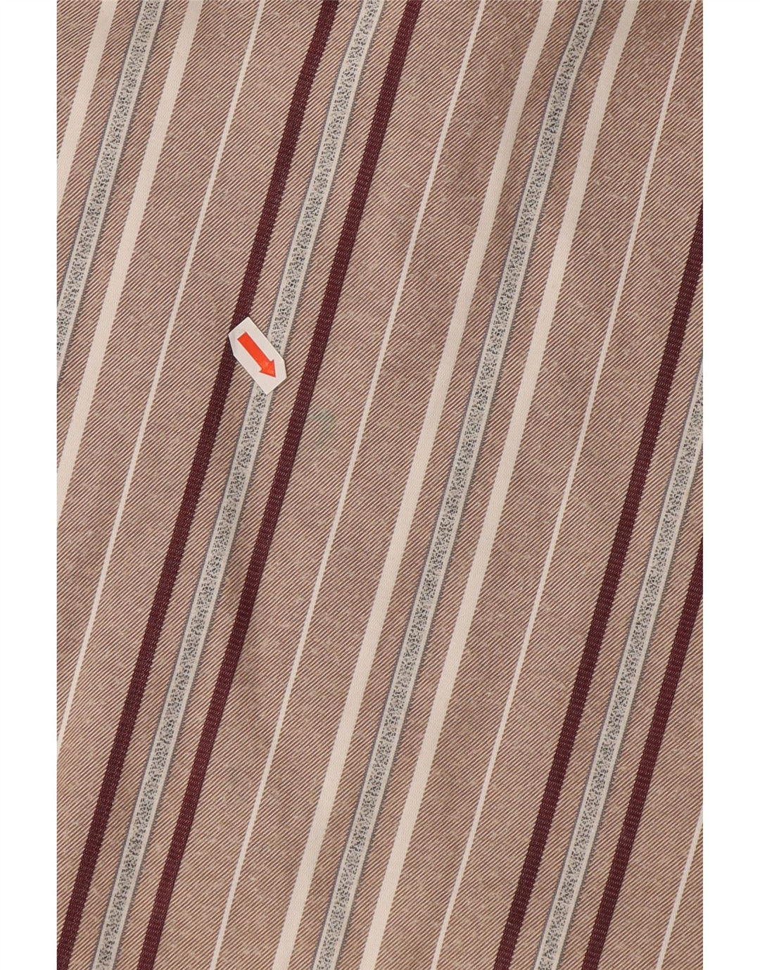 VINTAGE Mens Shirt XL Grey Striped