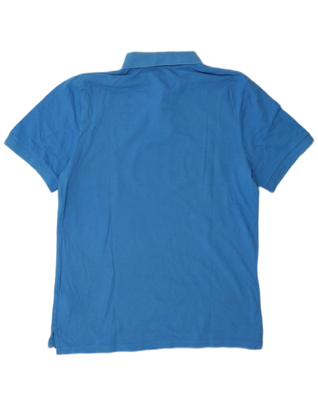 Nike Mens Polo Shirt Large Blue Cotton