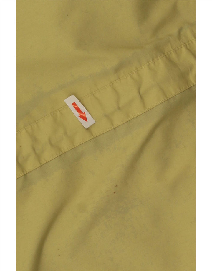 Sprayway Womens Hooded Oversized Rain Jacket UK 10 Small Yellow Polyamide