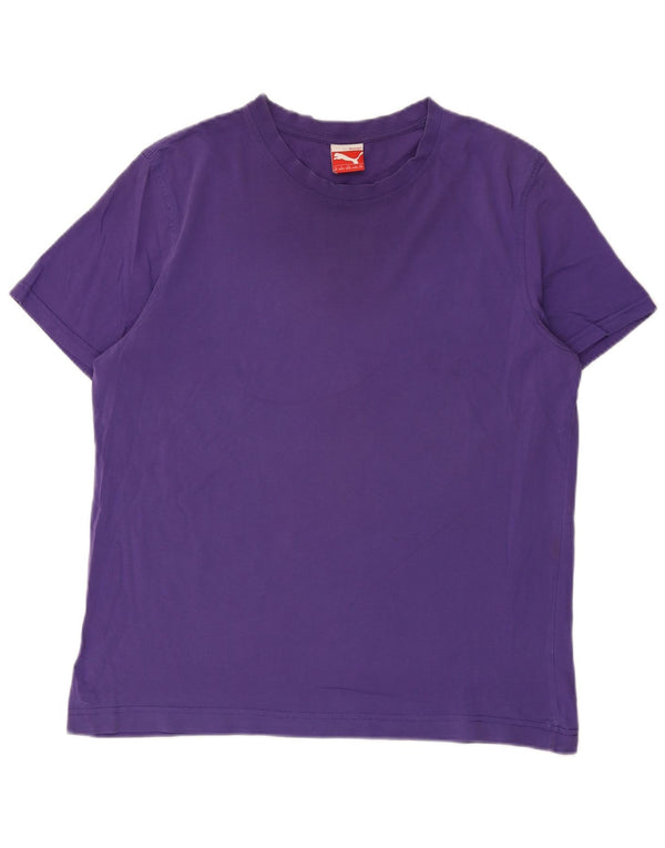 Puma Mens T-Shirt Top 2XL Purple