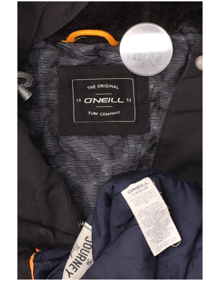 O'Neill Mens Hooded Parka Jacket UK 38 Medium Navy Blue Polyester