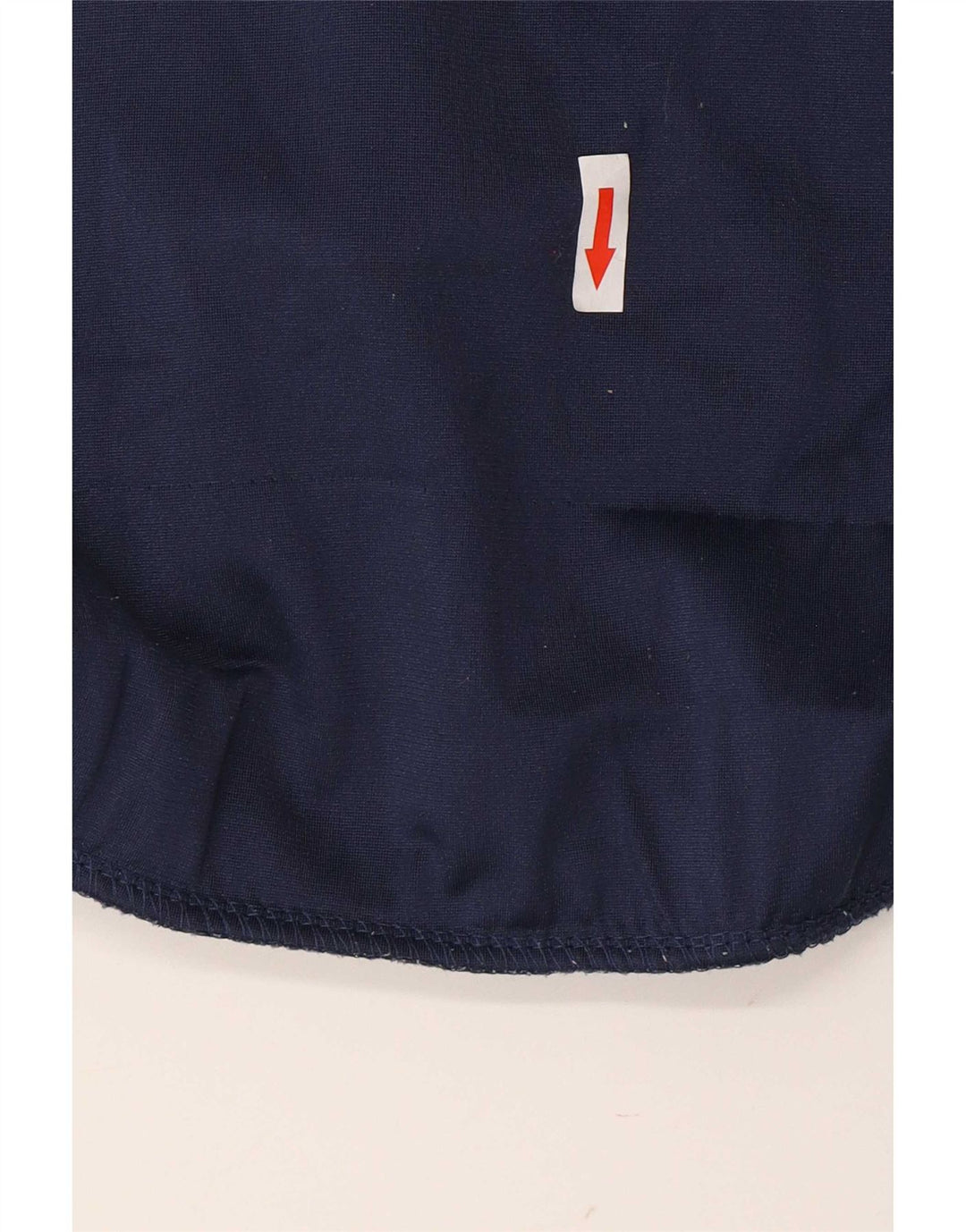 Asics Mens Graphic Tracksuit Top Jacket Large Navy Blue Colourblock