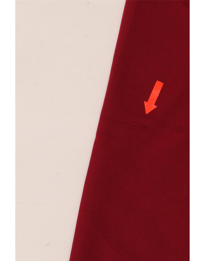 ERREA Mens Zip Hoodie Sweater Large Red Polyester