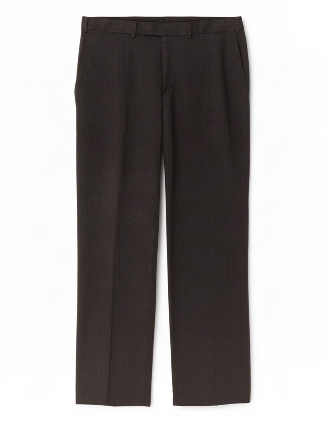 Marks & Spencer Mens Straight Suit Trousers W36 L31 Grey Polyester