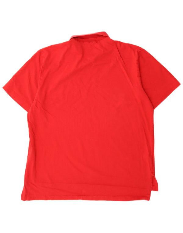 Polo Ralph Lauren Mens Polo Shirt XL Red Cotton