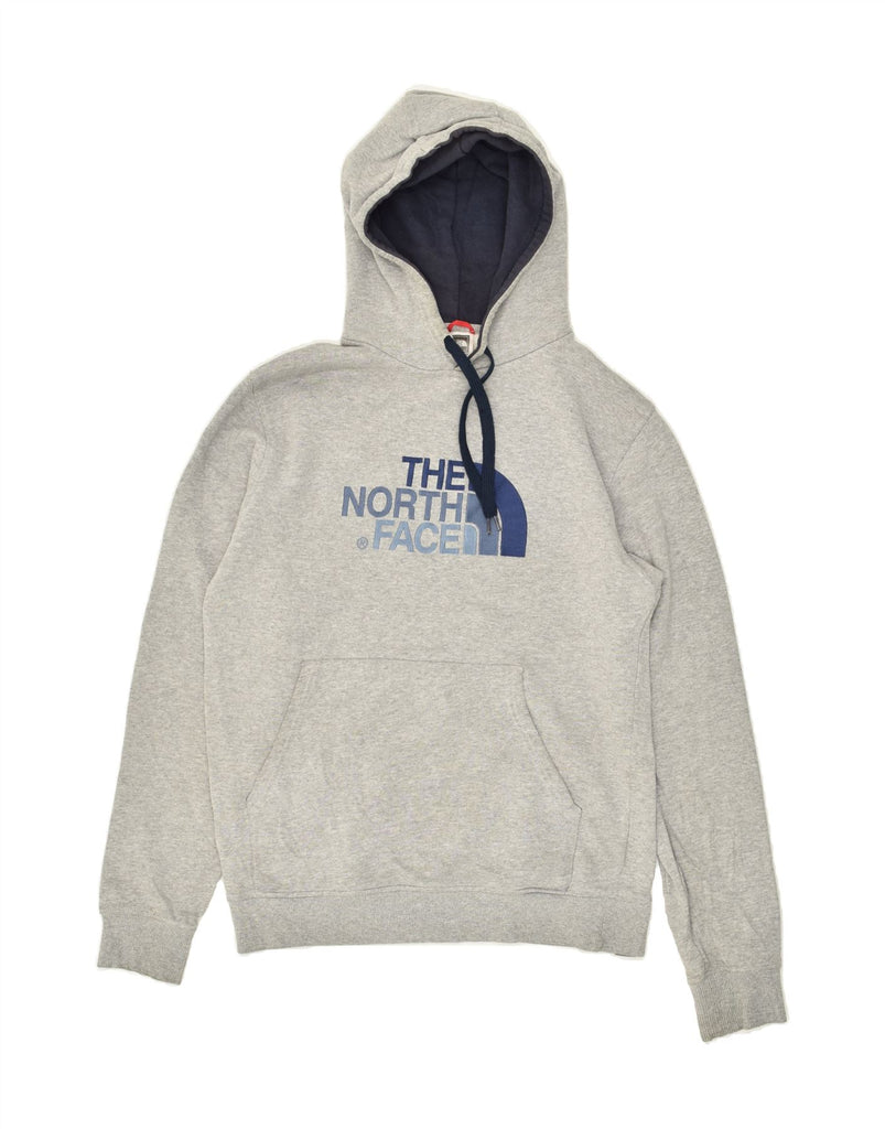 THE NORTH FACE Mens Graphic Hoodie Jumper Small Grey Cotton | Vintage The North Face | Thrift | Second-Hand The North Face | Used Clothing | Messina Hembry 