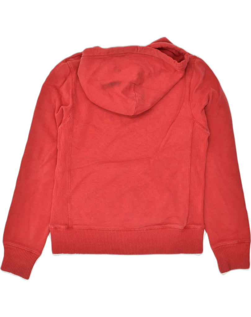 JACK WILLS Womens Hoodie Jumper UK 12 Medium Red Cotton | Vintage Jack Wills | Thrift | Second-Hand Jack Wills | Used Clothing | Messina Hembry 