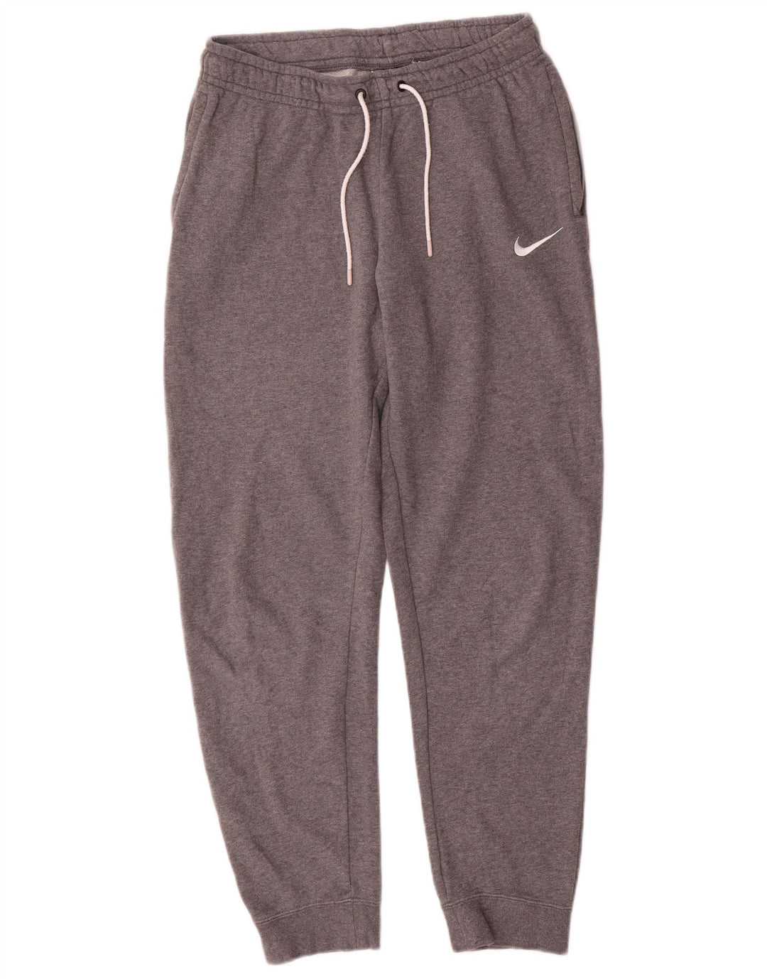 Nike Mens Tracksuit Trousers Joggers Medium Grey Cotton
