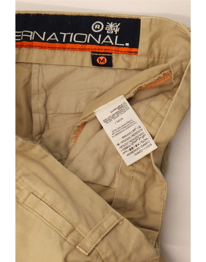 Superdry Mens Chino Shorts Medium W32  Beige Cotton