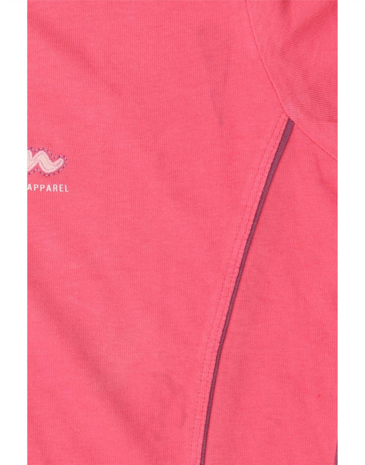 Champion Womens Heritage Classics Graphic T-Shirt Top UK 12 Medium Pink