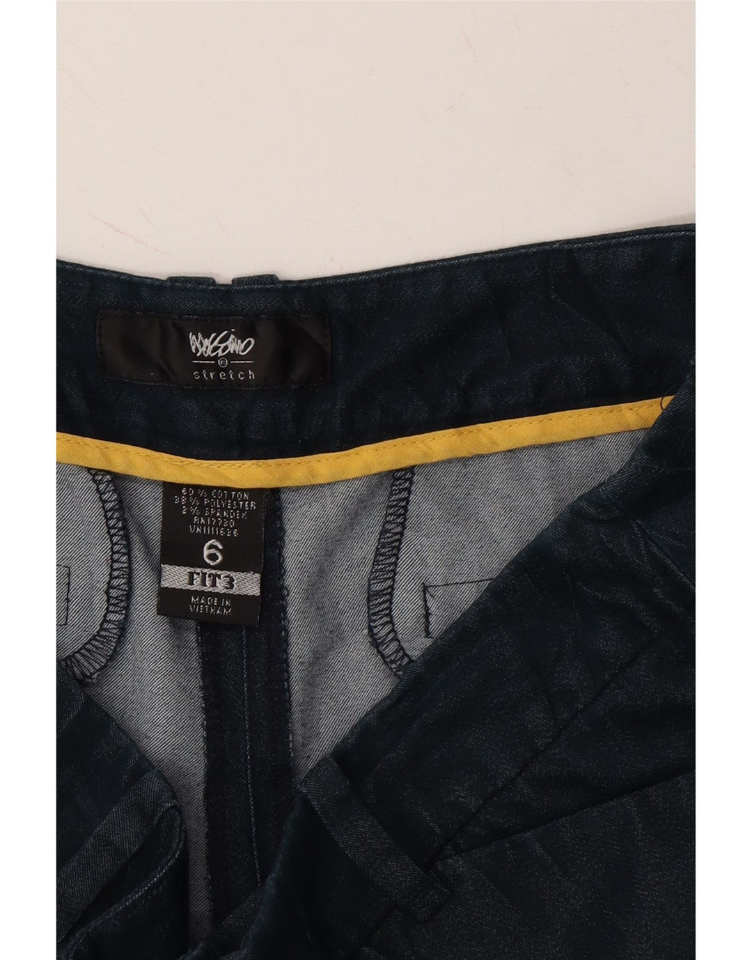 MOSSIMO Womens Casual Shorts US 6 Medium W30 Navy Blue Cotton Vintage Mossimo and Second-Hand Mossimo from Messina Hembry 