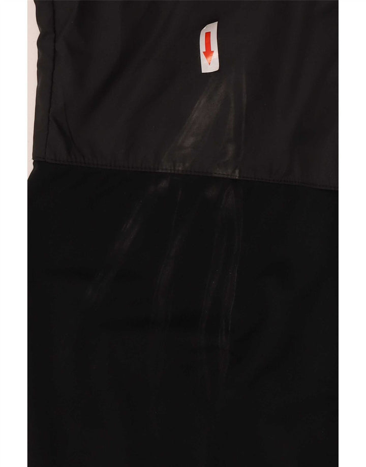 Nike Mens Tracksuit Trousers Large Black Colourblock Polyester