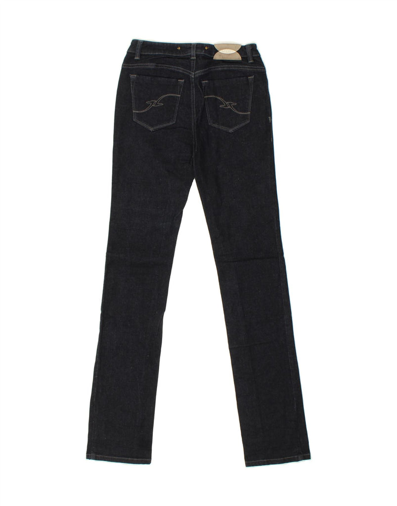 TRUSSARDI Womens Skinny Jeans W25 L33 Navy Blue Cotton Vintage Trussardi and Second-Hand Trussardi from Messina Hembry 