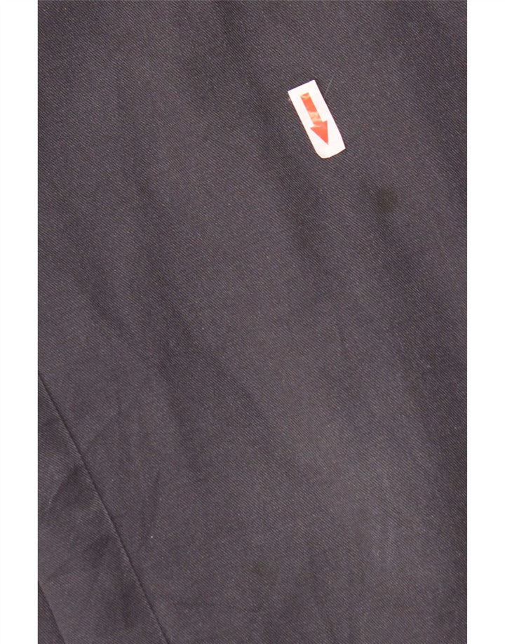 Dickies Mens Straight Chino Trousers W42 L32 Navy Blue Polyester