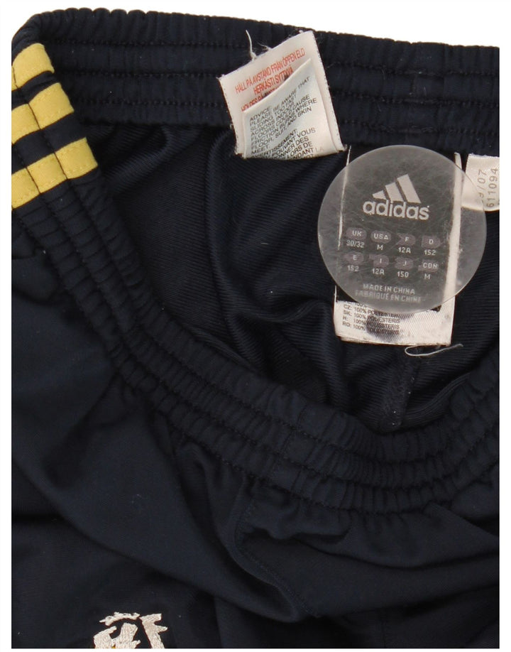 Adidas Boys Tracksuit Trousers 11-12 Years  Navy Blue Polyester
