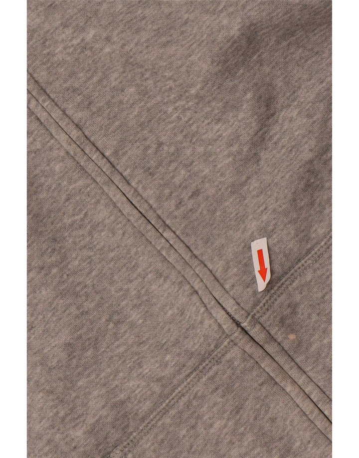 Puma Womens Zip Hoodie Sweater UK 16 Large Grey