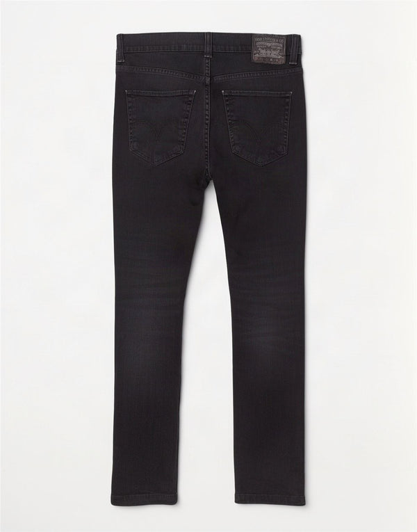 Levi's Mens 511 Skinny Jeans W33 L32 Black Cotton