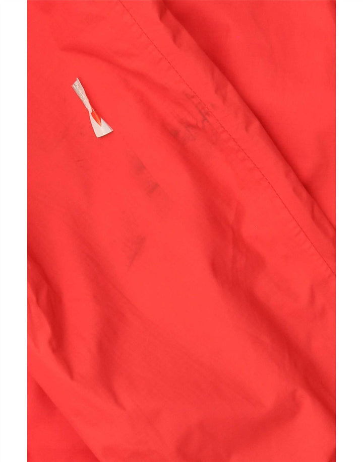The North Face Womens Hyvent Hooded Oversized Rain Jacket UK 10 Small Red