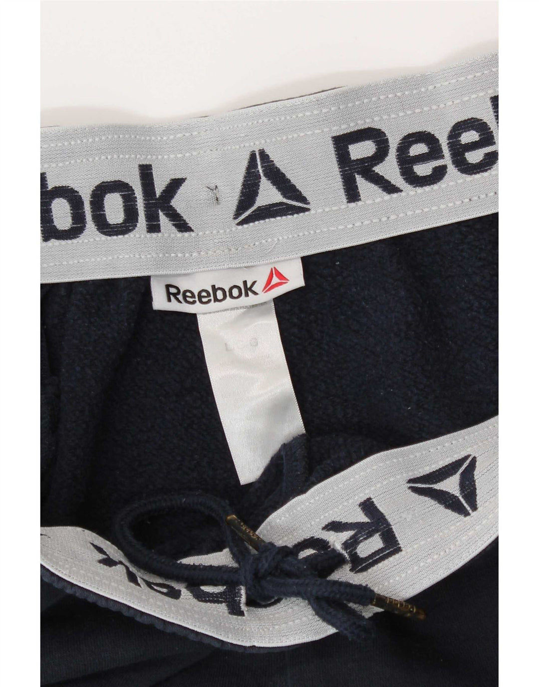 Reebok Mens Cargo Tracksuit Trousers Joggers Large Navy Blue