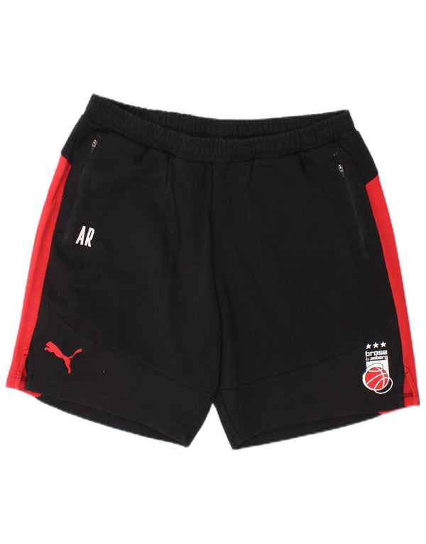 Puma Mens Graphic Sport Shorts XL  Black Colourblock