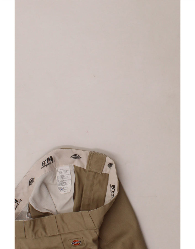 DICKIES Mens 874 Original Fit Straight Chino Trousers W34 L26 Beige Vintage Dickies and Second-Hand Dickies from Messina Hembry 