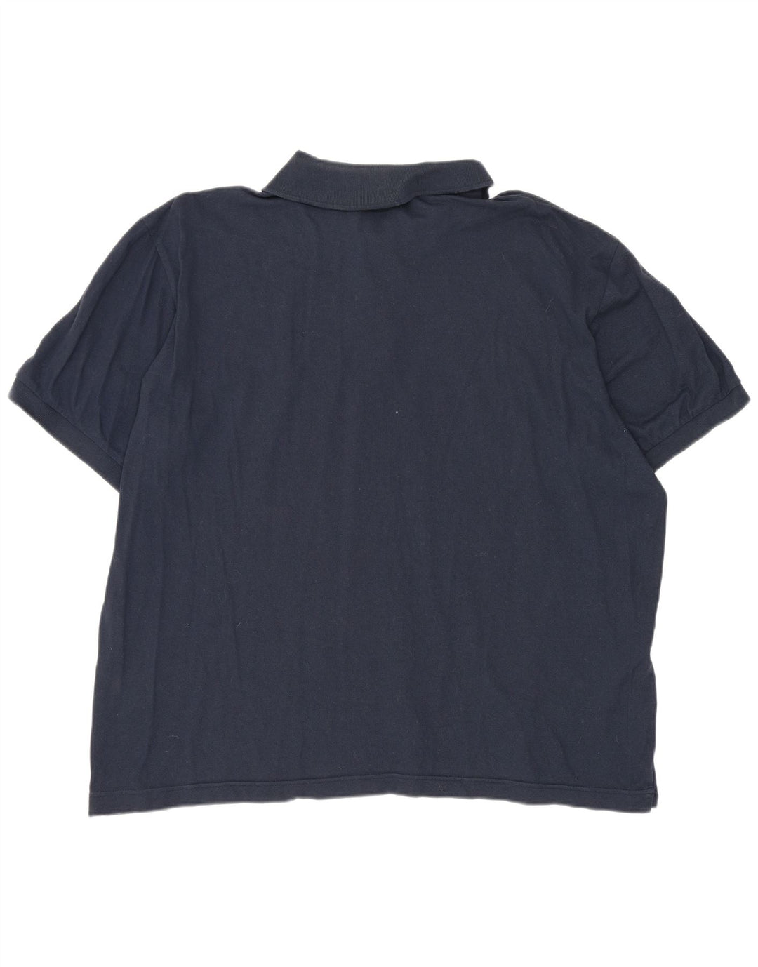 SERGIO TACCHINI Mens Polo Shirt IT 52 Large Navy Blue Cotton