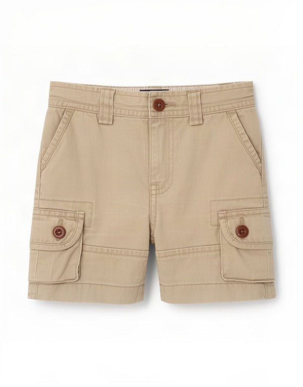 Polo Ralph Lauren Baby Boys Cargo Shorts 9-12 Months W18 Beige Cotton