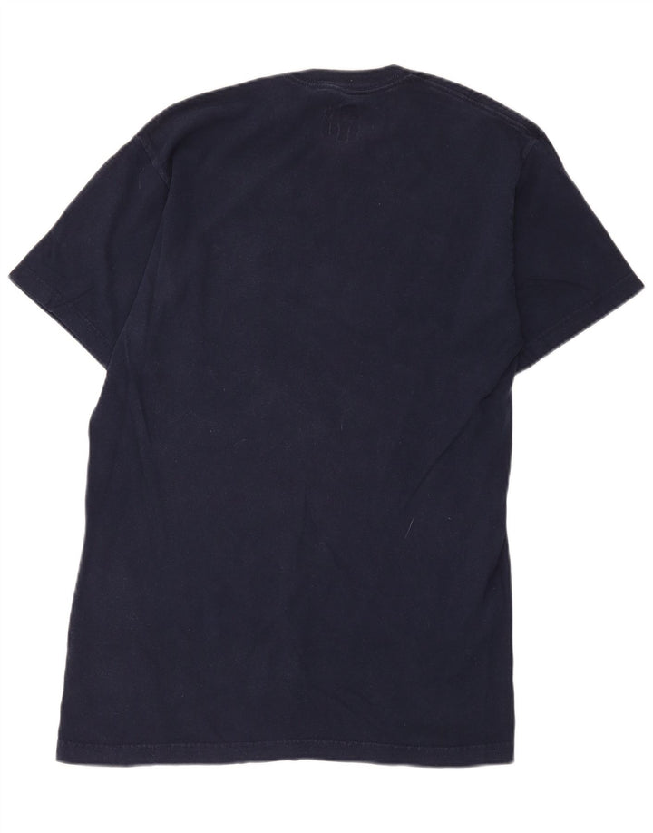 Dickies Mens T-Shirt Top Large Navy Blue Cotton