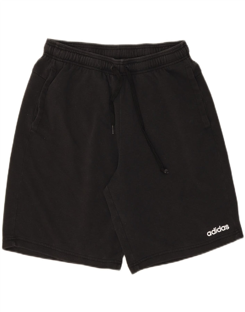 ADIDAS Mens Sport Shorts Large  Black Cotton Vintage Adidas and Second-Hand Adidas from Messina Hembry 