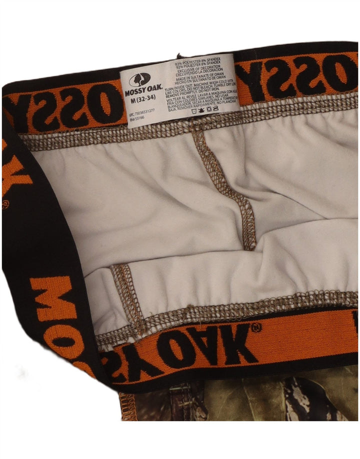 Mossy Oak Mens Graphic Leggings Medium  Khaki Camouflage Polyester