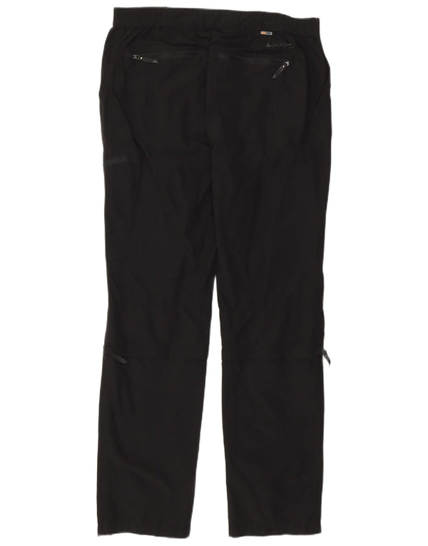MC Kinley Womens Cargo Trousers UK 14 Medium W32 L30 Black Polyamide