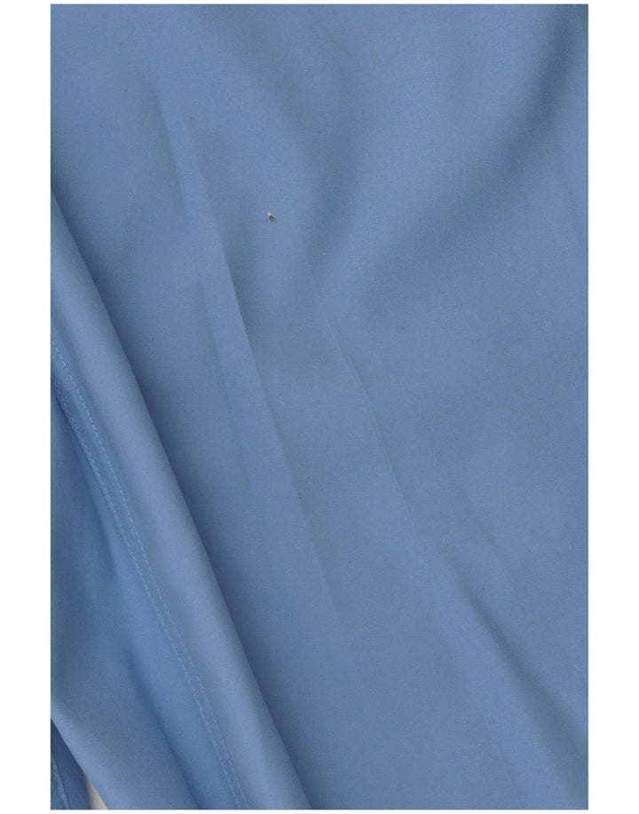 Izod Womens Capri Trousers US 12 Large W34 L21 Blue Polyester