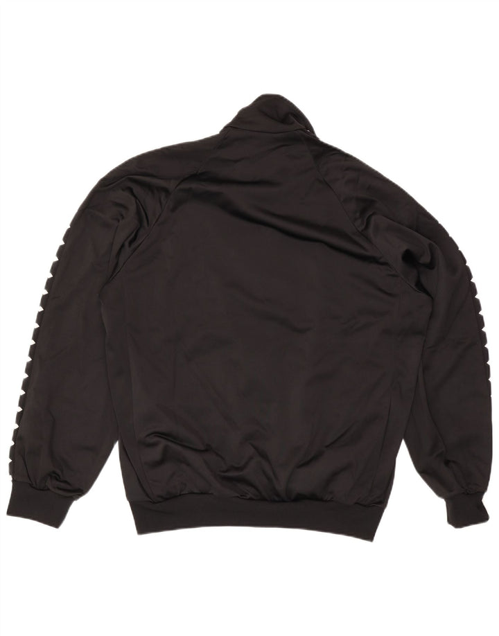 ARENA Mens Graphic Tracksuit Top Jacket Medium Black