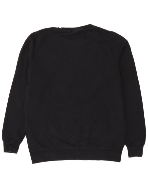 Puma Mens Sweatshirt Jumper Large Black Cotton