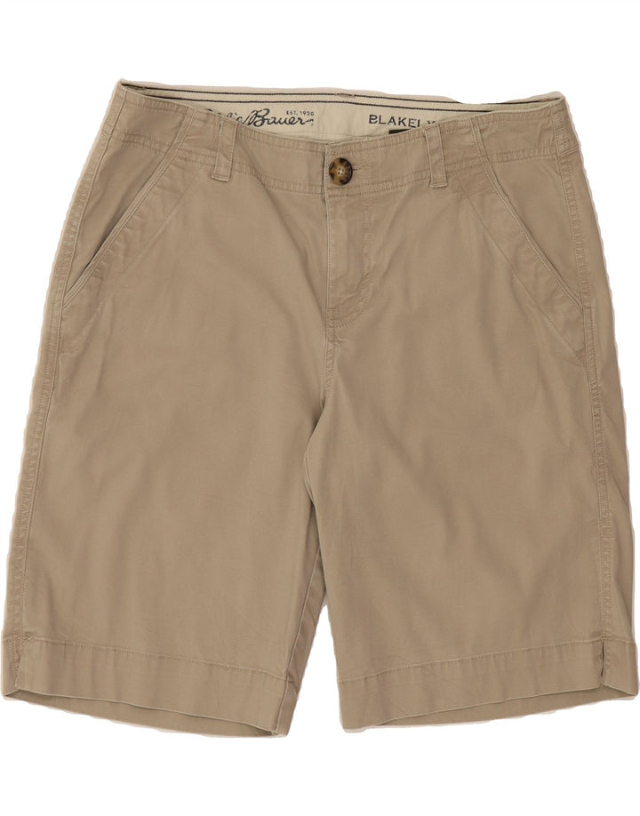 EDDIE BAUER Womens Blakely Fit Chino Shorts US 6 Medium W32 Beige Cotton Vintage Eddie Bauer and Second-Hand Eddie Bauer from Messina Hembry 