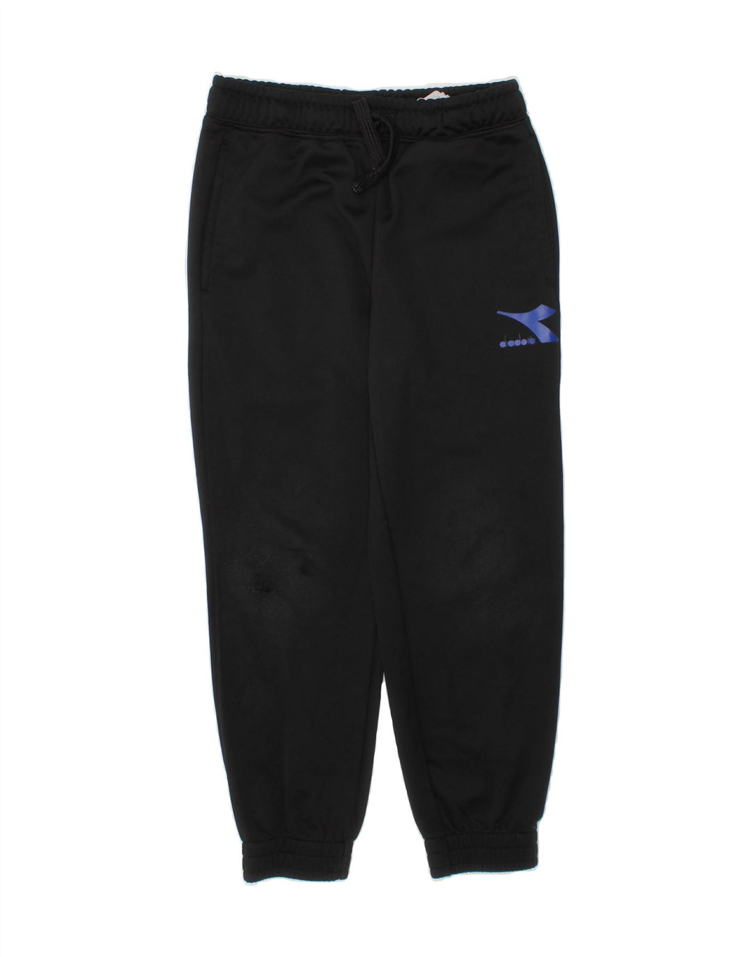 DIADORA Boys Tracksuit Trousers Joggers 6-7 Years Small Black Vintage Diadora and Second-Hand Diadora from Messina Hembry 