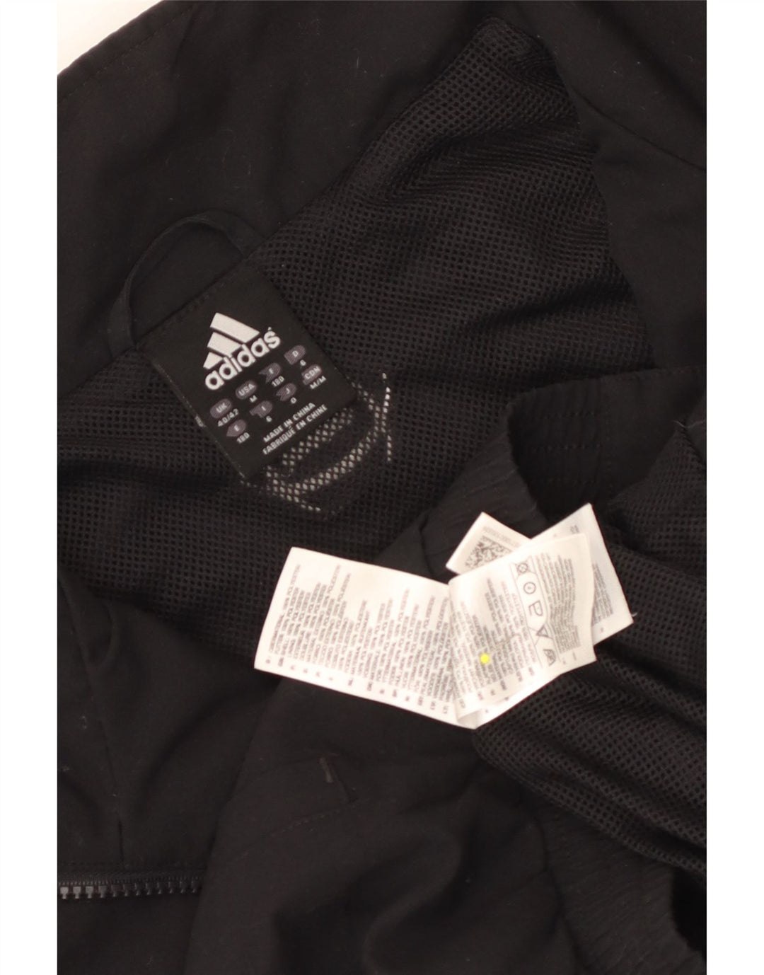 Adidas Mens Graphic Tracksuit Top Jacket IT 40/42 Medium Black Colourblock