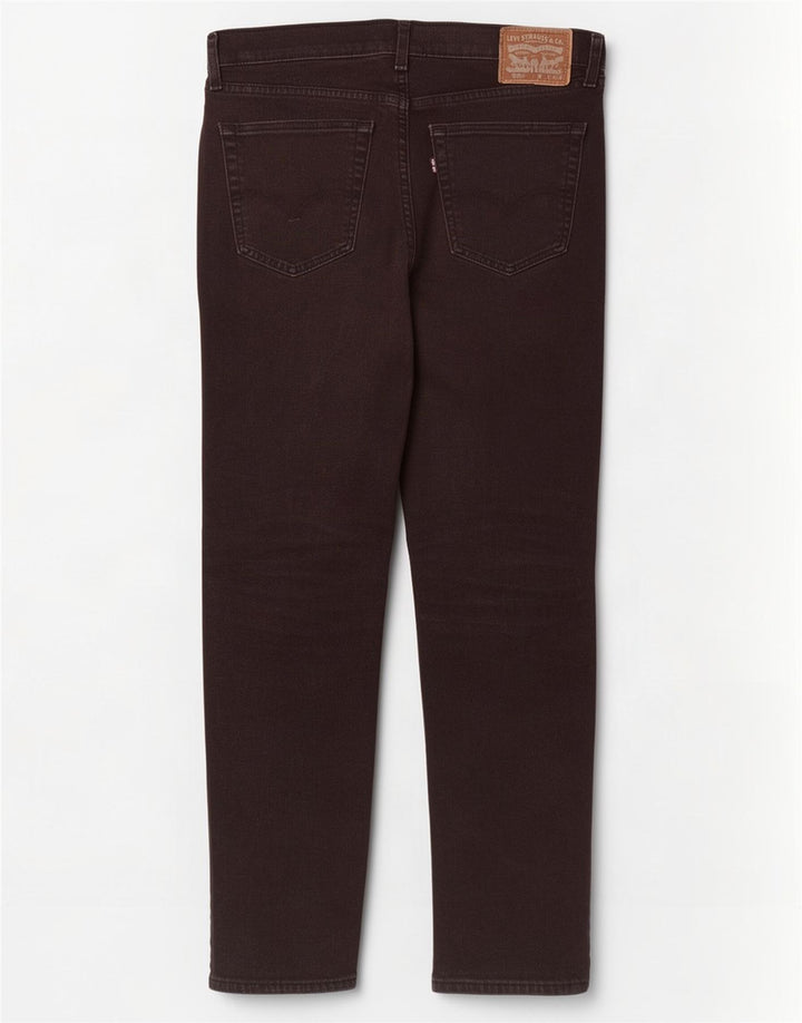 Levi's Mens 531 Slim Jeans W36 L32 Black Cotton