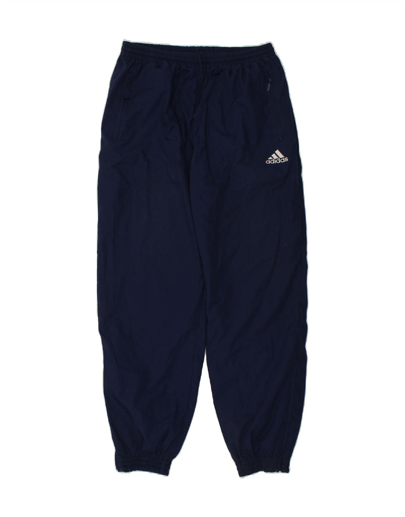 ADIDAS Mens Tracksuit Trousers Joggers Large Navy Blue Polyester Vintage Adidas and Second-Hand Adidas from Messina Hembry 