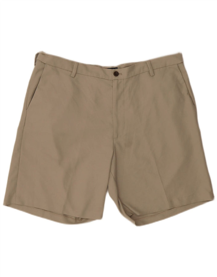 Chaps Mens Chino Shorts W40 XL Beige Polyester