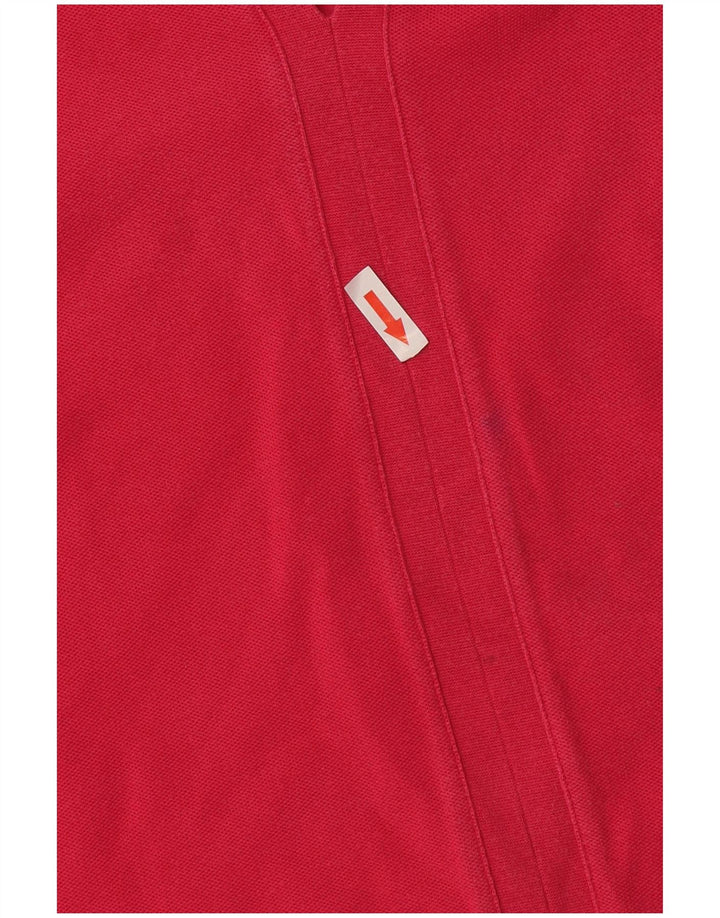 Lacoste Womens Polo Shirt Size 40 Medium Pink Cotton