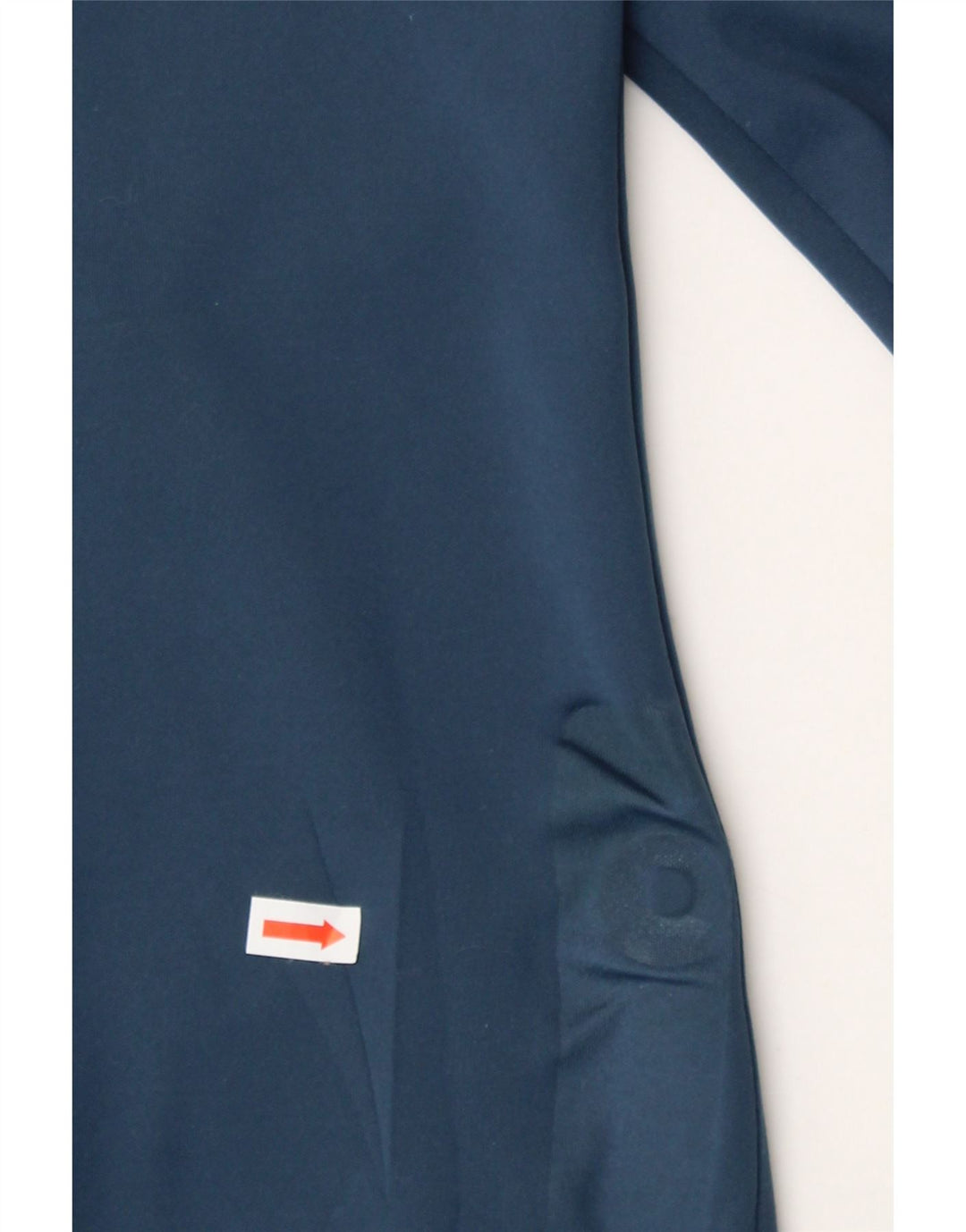 ADIDAS Womens Climalite Tracksuit Top Jacket UK 8/10 Small Navy Blue Vintage Adidas and Second-Hand Adidas from Messina Hembry 