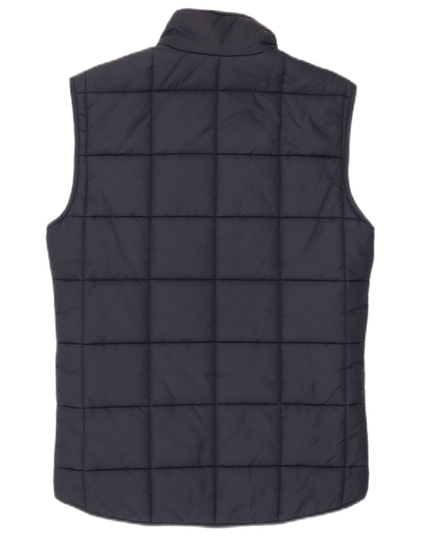 Jack Wills Mens Padded Gilet UK 34 XS Navy Blue Nylon