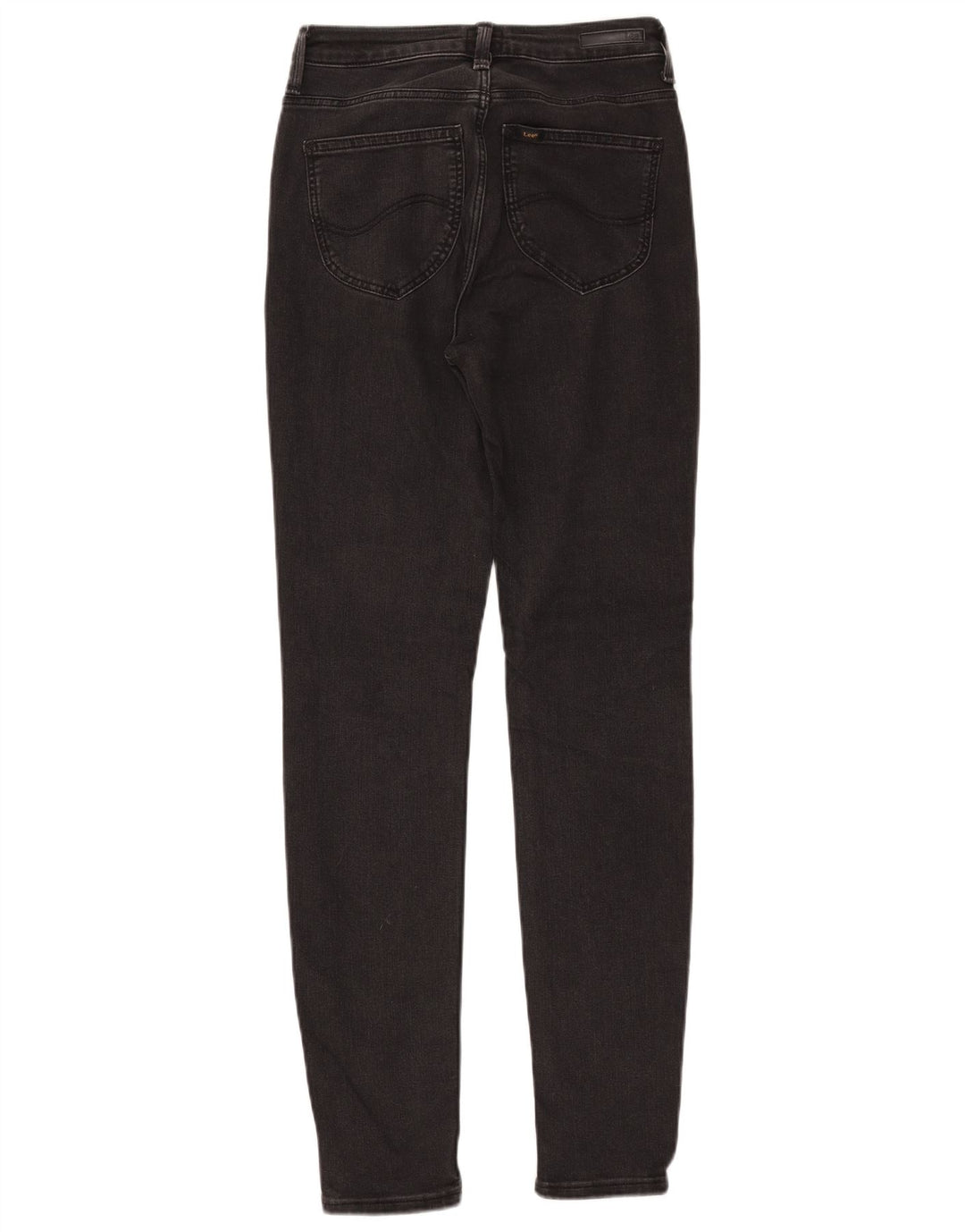 LEE Womens Scarlett High Skinny Jeans W28 L33 Black Cotton